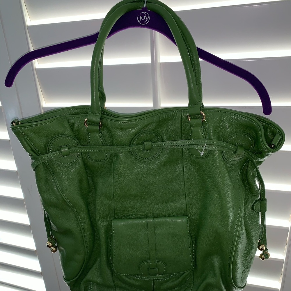 Isaac Mizrahi Large Green Bag